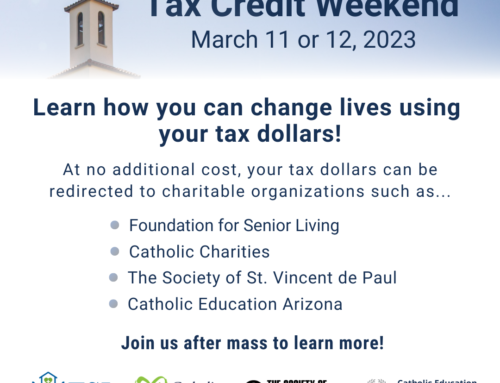 Catholic Tax Credit Organizations Launch First Annual Tax Credit Weekend March 11 and 12, 2023