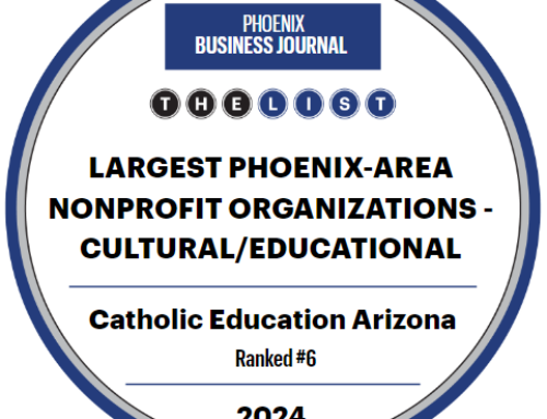 Phoenix Business Journal Ranks Catholic Education Arizona #6 in Cultural/Educational Phoenix Nonprofits